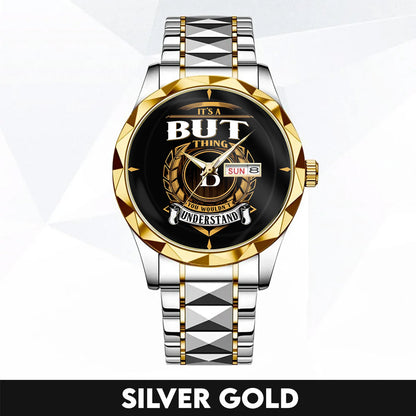 BUT K3579-02 Luxury Alloy-Men Watch, Personalized Premium Gift for Anniversary
