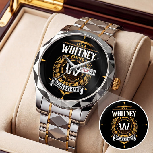 WHITNEY K3579-02 Luxury Alloy-Men Watch, Personalized Premium Gift for Anniversary