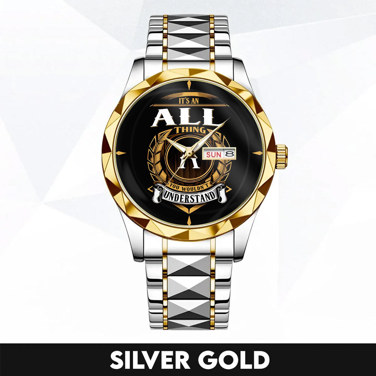 ALLK 3579-02 Luxury Alloy-Men Watch, Personalized Premium Gift for Anniversary