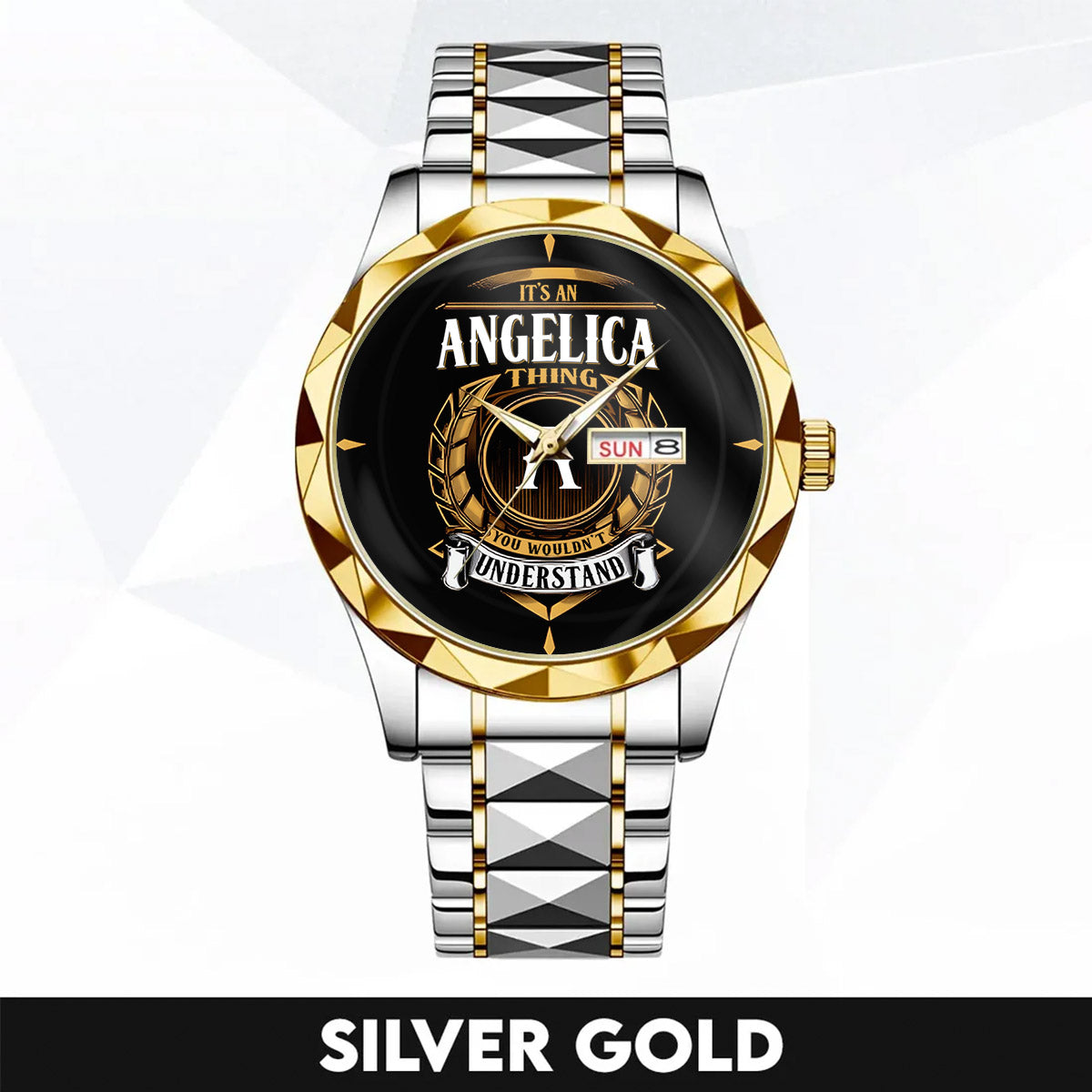 ANGELICA K3579-02 Luxury Alloy-Men Watch, Personalized Premium Gift for Anniversary