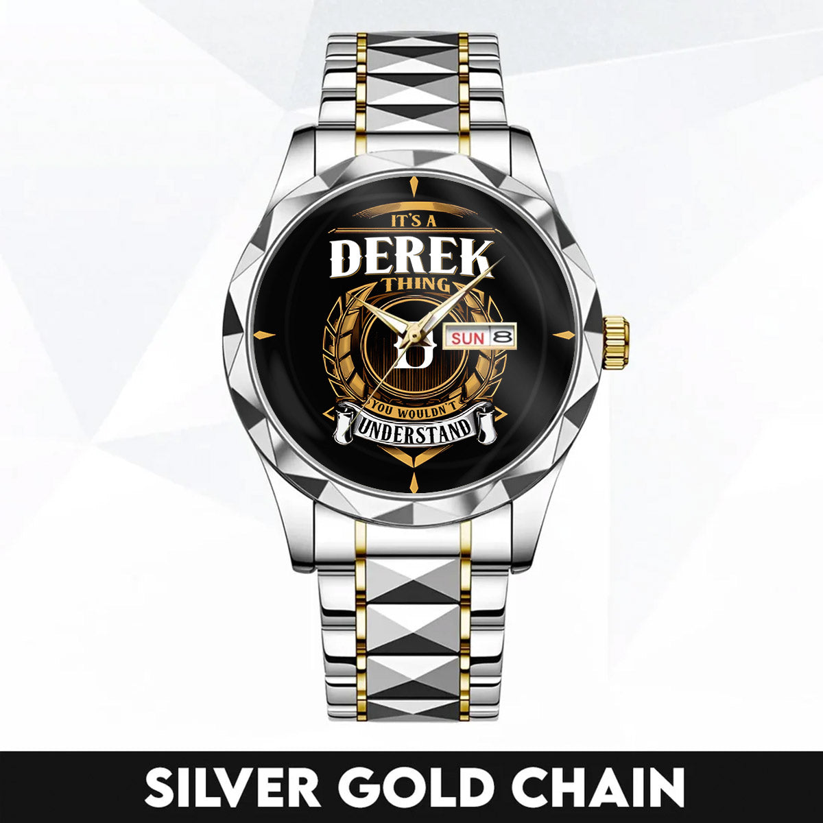 DEREK K3579-02 Luxury Alloy-Men Watch, Personalized Premium Gift for Anniversary