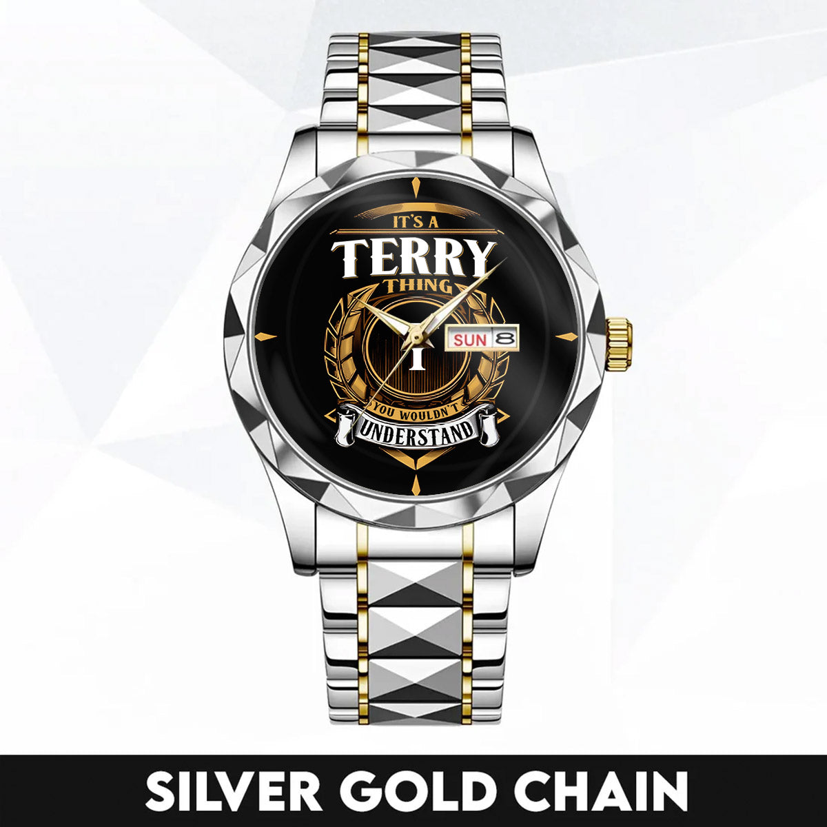 TERRY K3579-02 Luxury Alloy-Men Watch, Personalized Premium Gift for Anniversary