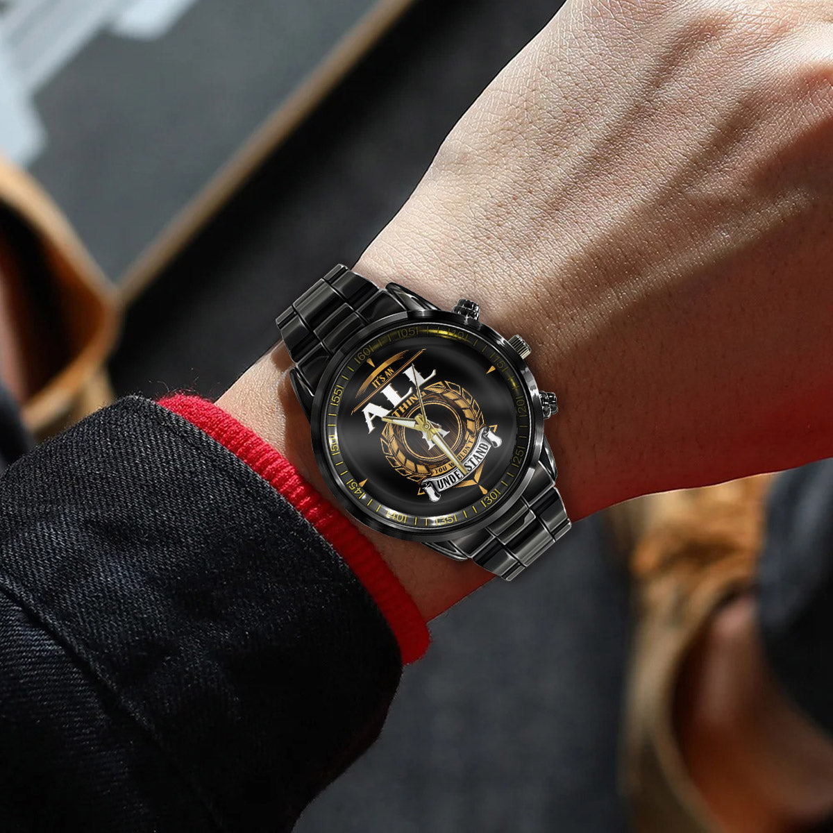 Red Sport Watch - Water Resistant