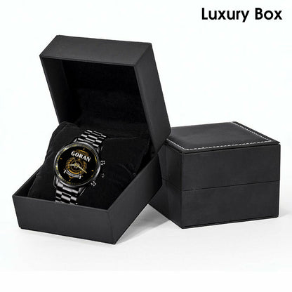 Red Sport Watch - Water Resistant
