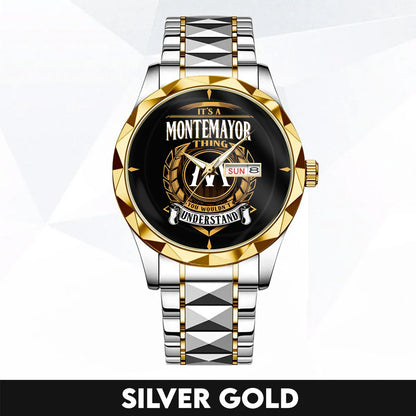 MONTEMAYOR K3579-02 Luxury Alloy-Men Watch, Personalized Premium Gift for Anniversary