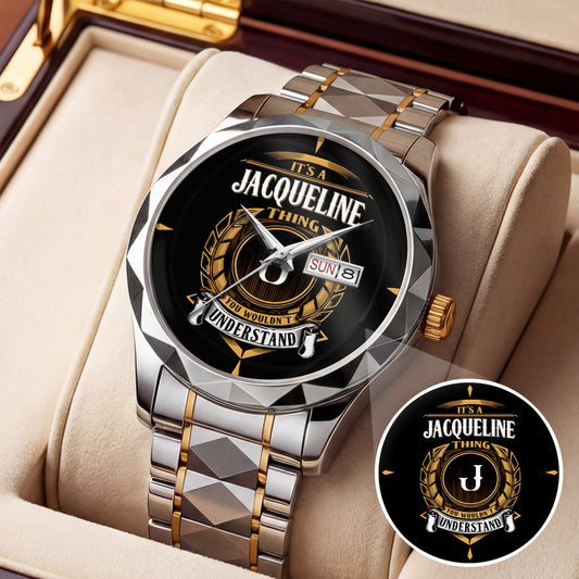 JACQUELINE K3579-02 Luxury Alloy-Men Watch, Personalized Premium Gift for Anniversary