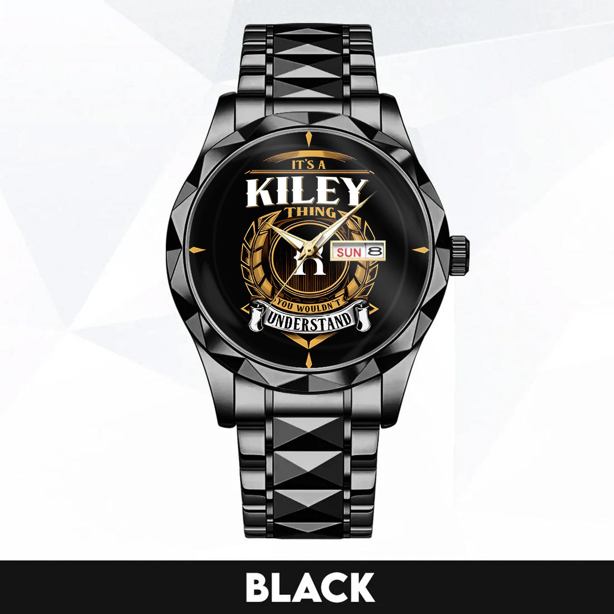 KILEY K3579-02 Luxury Alloy-Men Watch, Personalized Premium Gift for Anniversary