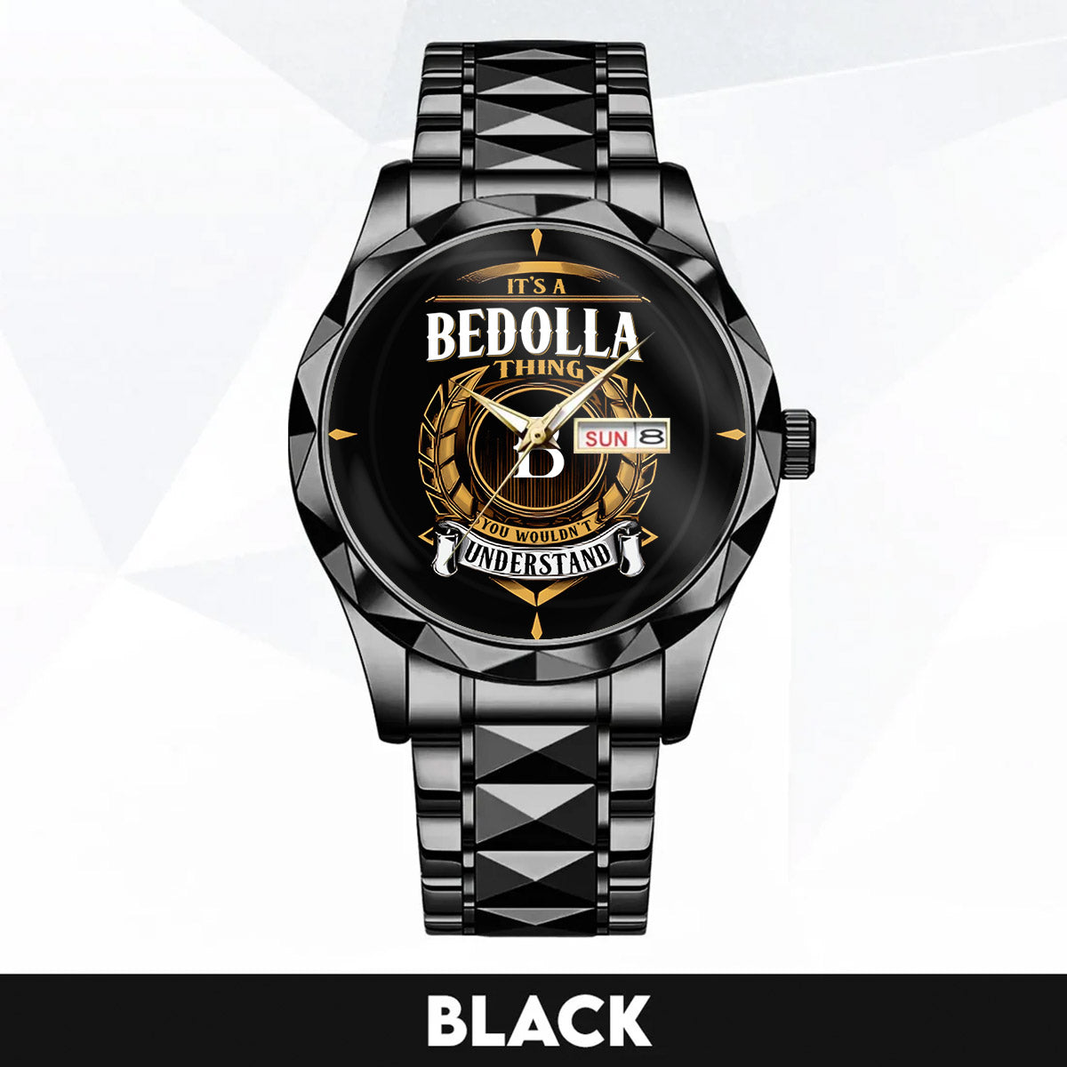 BEDOLLA K3579-02 Luxury Alloy-Men Watch, Personalized Premium Gift for Anniversary