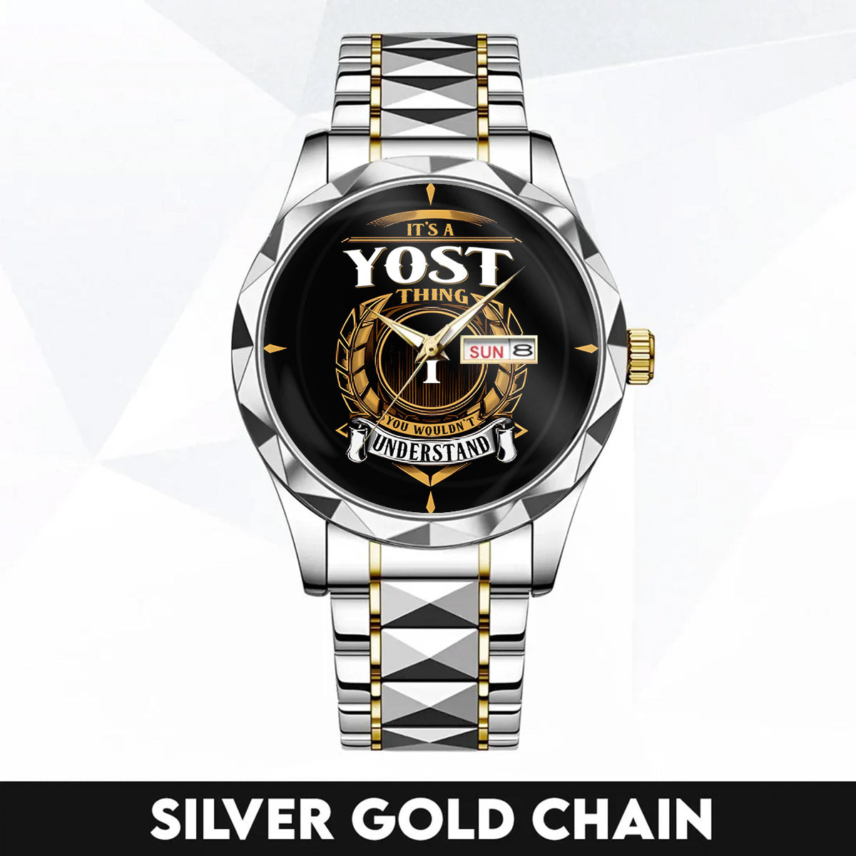 YOST K3579-02 Luxury Alloy-Men Watch, Personalized Premium Gift for Anniversary